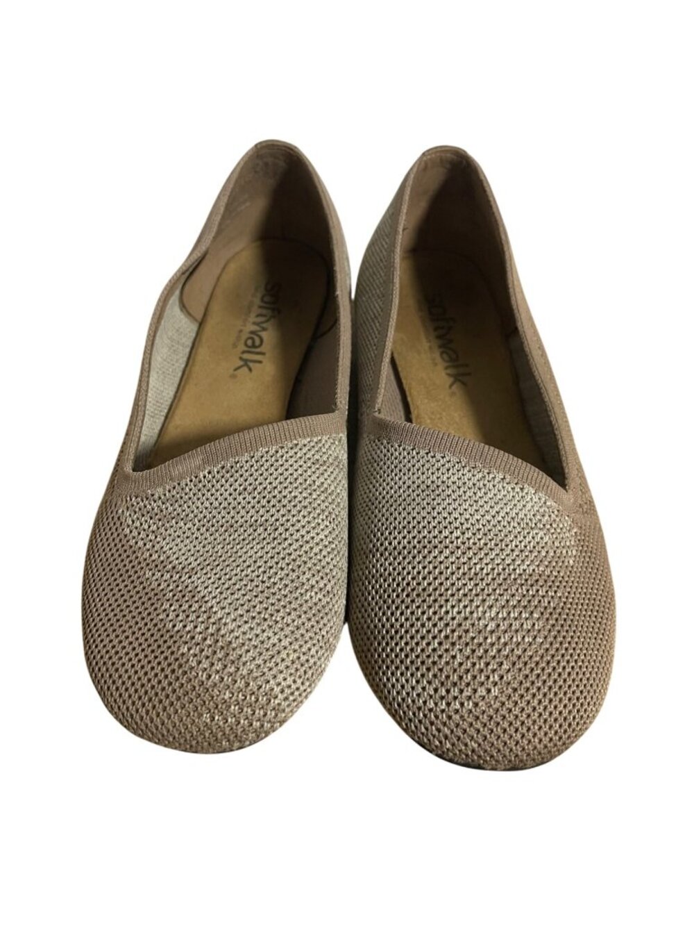 SoftWalk Women's Sicily Ballet Flats Size 6WW Stretchy Knit